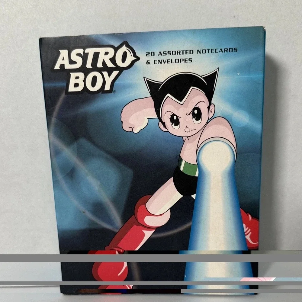 Y2K 2004‎ Astro Boy Japanese Anime Boxed Greeting Cards Birthday Invites